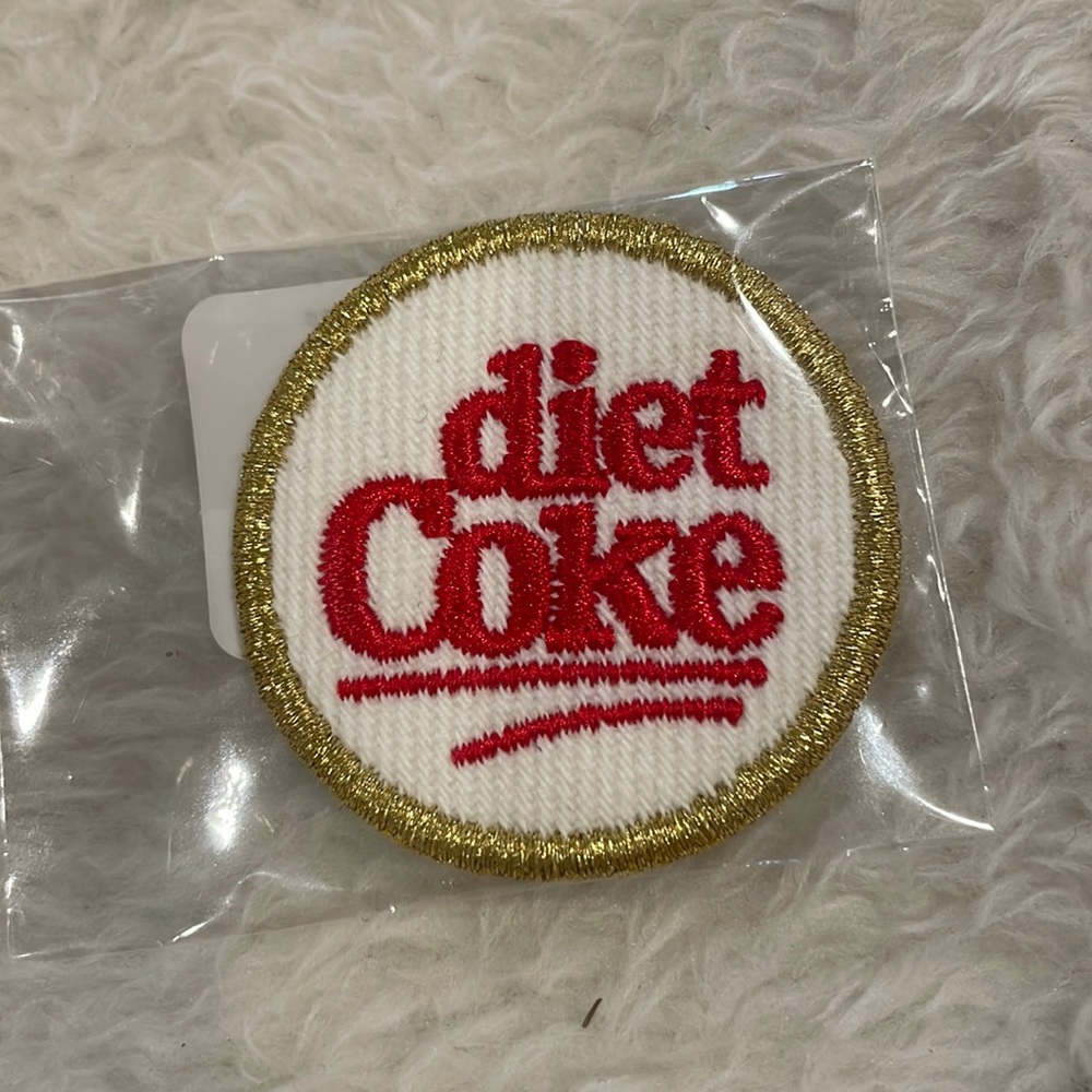 Stoney Clover Lane SCL Diet Coke logo patch Coca Cola